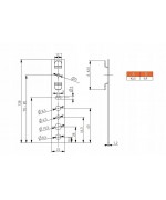 Garras de fijación ventana PVC VEKA